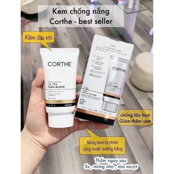 Corthe Dermo Protection Ultra Sun Block SPF50+ PA+++ 50g. - Picture 5 of 7